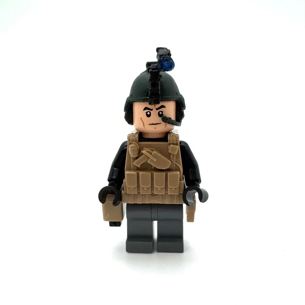 Battle Brick Custom Minifigure USA Special Forces Team Member Military Figure